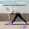 Lixada 2 Pack Yoga Blocks with Yoga Strap