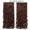 Long wavy Clip in One Piece Hair Extension