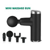 Mini Electric Massage Gun Deep Muscle Fascial Body Massager Gun