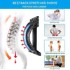 Multi-Level Adjustable Back Massager Waist Neck Stretch