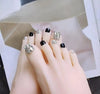 Mysterious Cat Eye Feet Nail Patch with Jelly Gum(24PCS) - Yousweety