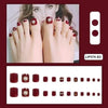 Mysterious Cat Eye Feet Nail Patch with Jelly Gum(24PCS) - Yousweety