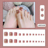 Mysterious Cat Eye Feet Nail Patch with Jelly Gum(24PCS) - Yousweety