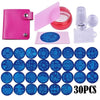 Nail Art Stamper & Scraper Template Image Plate Stencil Kit