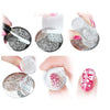 Nail Art Stamper & Scraper Template Image Plate Stencil Kit