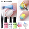 Peel Off Liquid Tape Form Nail Polish Protection Set