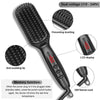 Portable Hair Straightener Brush Styling Iron Smoothing Comb