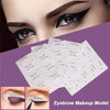 Quick Eyeliner Eyeshadow Stencils