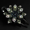 Rhinestone Flower Hair Claw - Yousweety