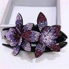 Rhinestone Flower Hair Claw - Yousweety