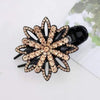 Rhinestone Flower Hair Claw - Yousweety