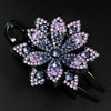 Rhinestone Flower Hair Claw - Yousweety