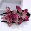 Rhinestone Flower Hair Claw - Yousweety