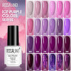 ROSALIND Nail Polish Pure Ice purple Serise