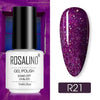 ROSALIND Nail Polish Pure Ice purple Serise