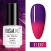 ROSALIND Nail Polish Pure Ice purple Serise