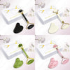 Rose Quartz Jade Roller Gua Sha Set