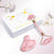 Rose Quartz Jade Roller Gua Sha Set