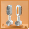 Self Cleaning Hair Brush For Women One-key Cleaning Hair Loss Airbag Massage Scalp Comb Anti-Static Hairbrush