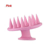 Silicone shampoo scalp and hair massager