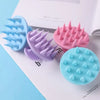 Silicone shampoo scalp and hair massager