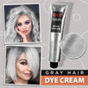 Smoky Grey Punk Style Light Grey Silver Grandma Gray Hair Dye Color