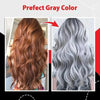 Smoky Grey Punk Style Light Grey Silver Grandma Gray Hair Dye Color