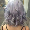 Smoky Grey Punk Style Light Grey Silver Grandma Gray Hair Dye Color