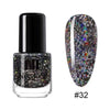 Solid Color Nail Polish Colorful Nail Sequins Long Lasting Varnish