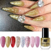 Solid Color Nail Polish Colorful Nail Sequins Long Lasting Varnish