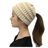 Women Beanie Ponytail Hat