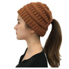 Women Beanie Ponytail Hat