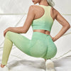 women's gym sets gradient seamless yoga .