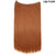 20 inches Long Heat Resistant Invisible Hairpiece