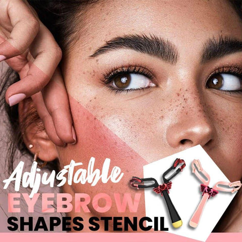 Adjustable Eyebrow Shapes Stencil