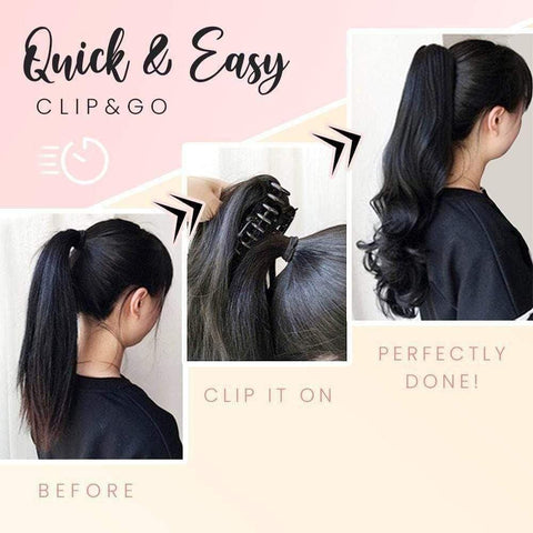 Claw-Clip Ponytail Extension - Yousweety