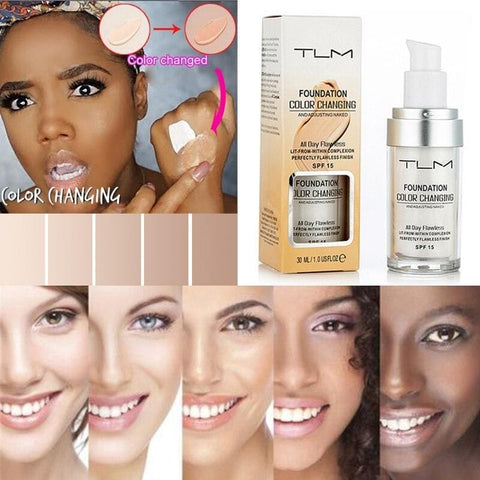 Colour Changing Foundation