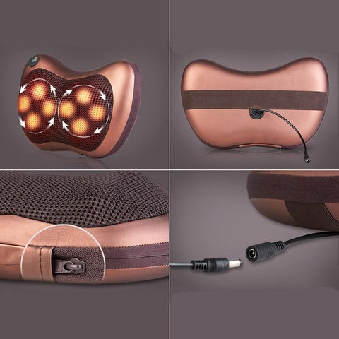 Electric massage pillow Infrared Heating Kneading