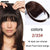 Front Clip In Hair Bangs Extensions Neat Hairpiece