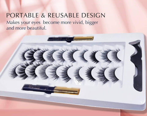 Magnetic Eyelashes and Eyeliner kit
