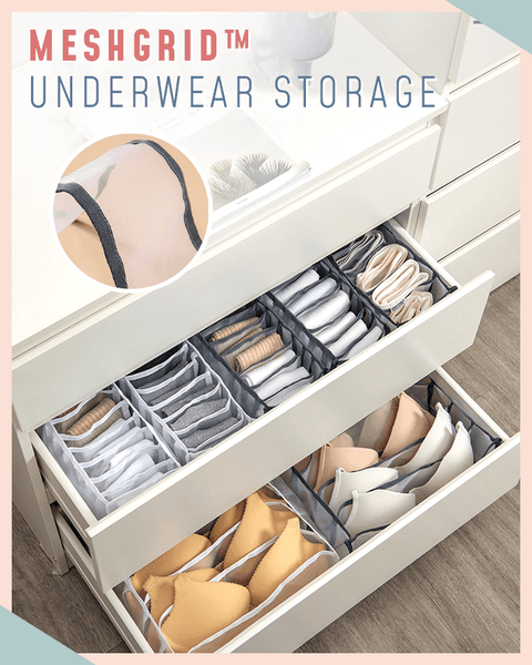 MeshGrid™ Underwear Storage Organizer