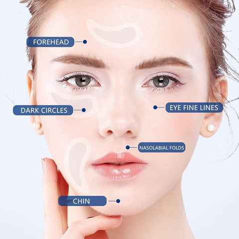 Microneedle Series Hyaluronic Acid Anti-wrinkle Eye Forehead Mask Fine Lines Removal
