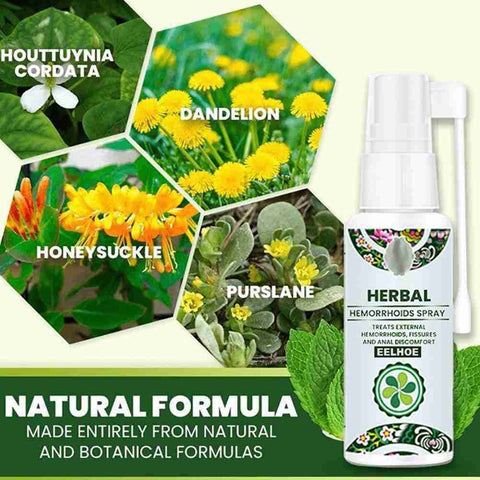 Natural Herbal Hemorrhoids Spray Powerful Hemorrhoids Treatment Agent