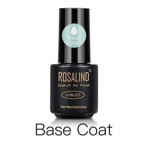 ROSALIND Hybrid Varnish Base Top Coat Primer Gel Polish