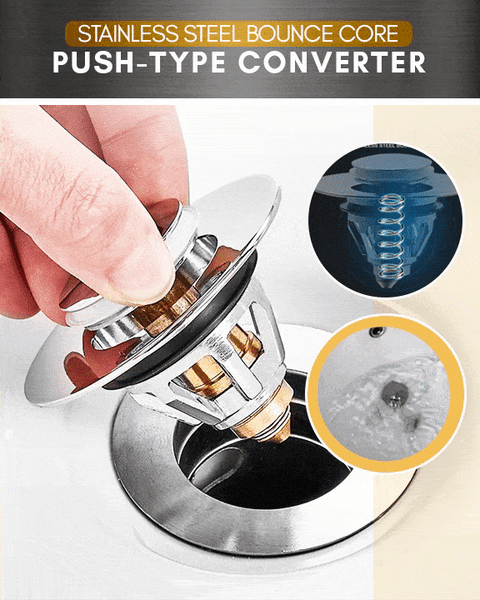 Stainless Steel Pop-Up Drain Filter - Yousweety