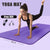 Tasteless pilates sport Non slip rubber yoga mat 10mm