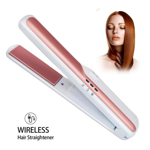 USB Wireless Portable Hair Straightener